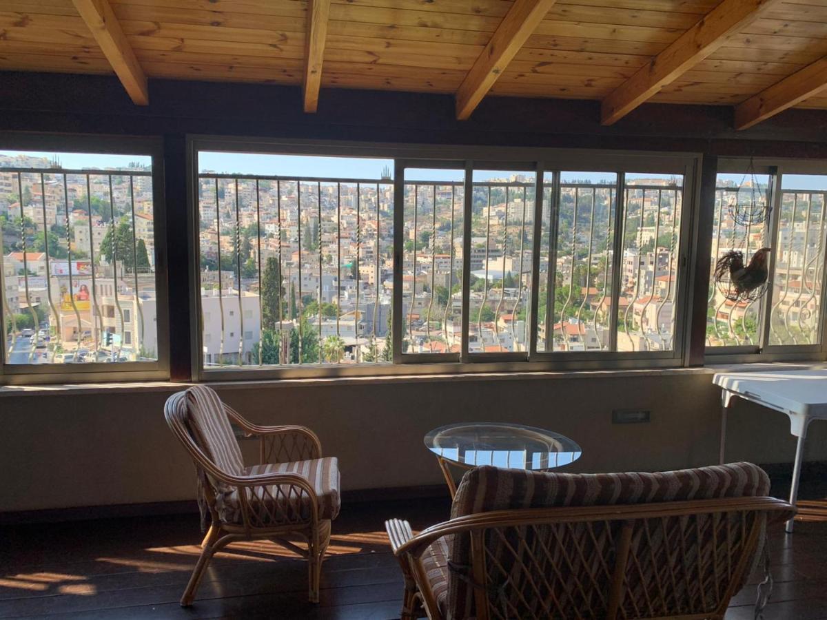 Cozy Wood Apartment With Great View To Nazareth Eksteriør billede